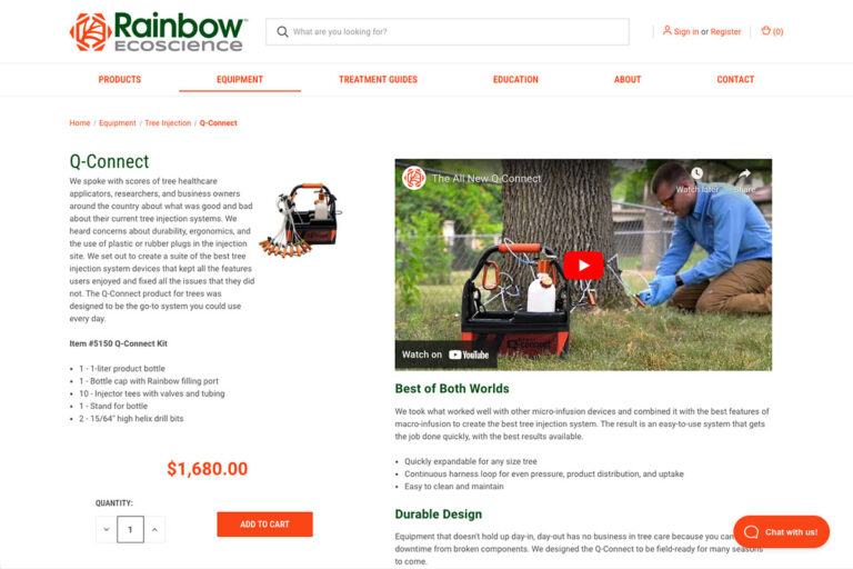 Rainbow Ecoscience B2B E-commerce Project
